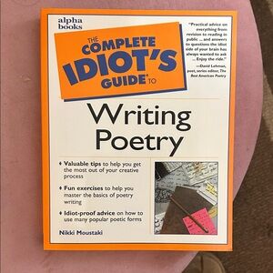 The complete Idiot’s Guide to Writing Poetry
